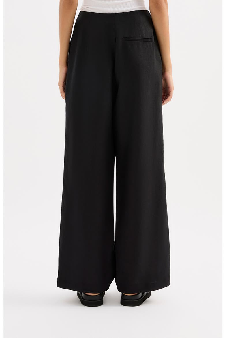 Marli Linen Pant, Alternate, color, Black