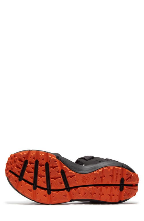 Timberland Motion Dune Sandal In Black Webbing