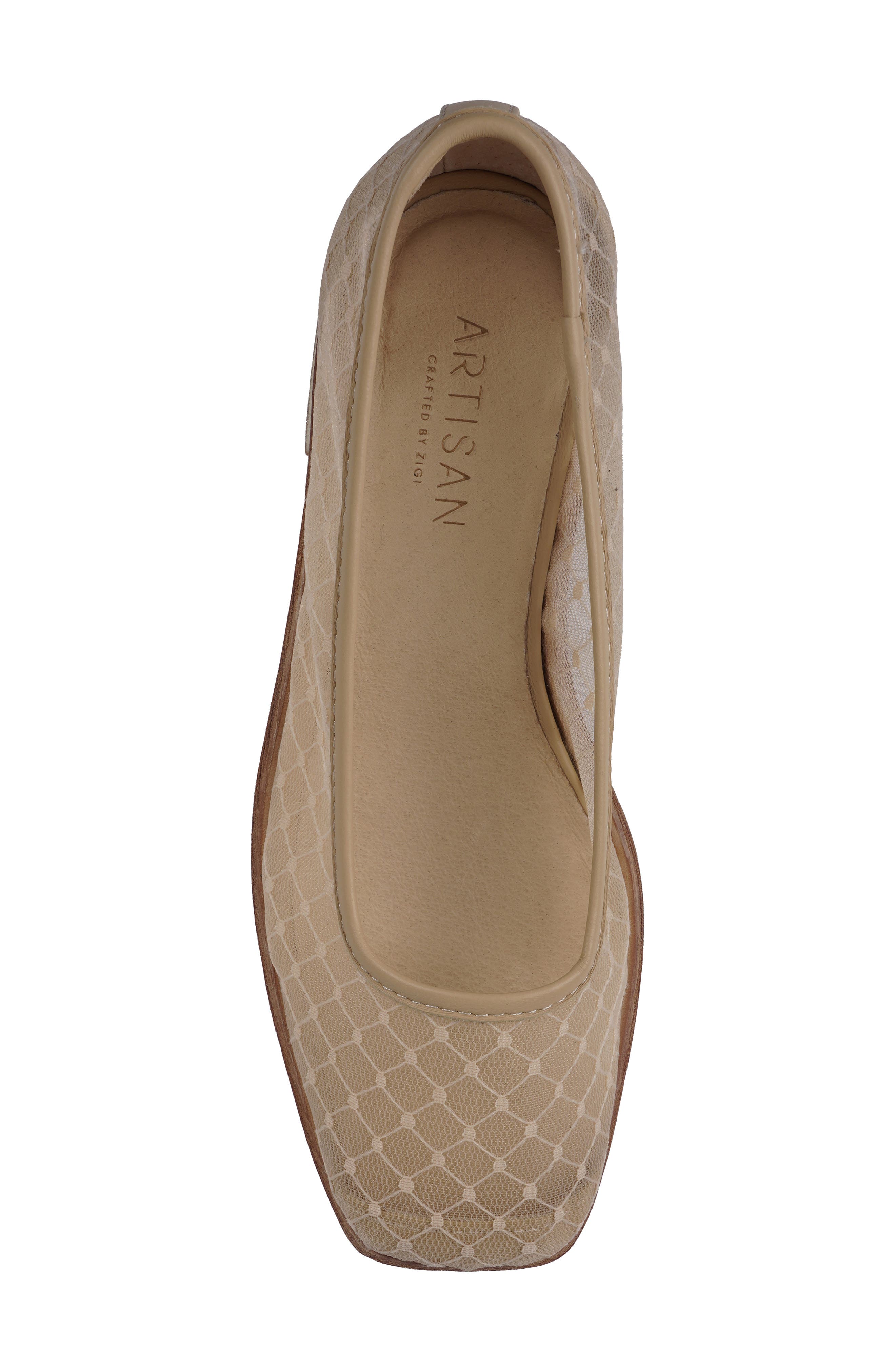 Artisan Crafted By Zigi Queenie Pump, Alternate, color, Beige