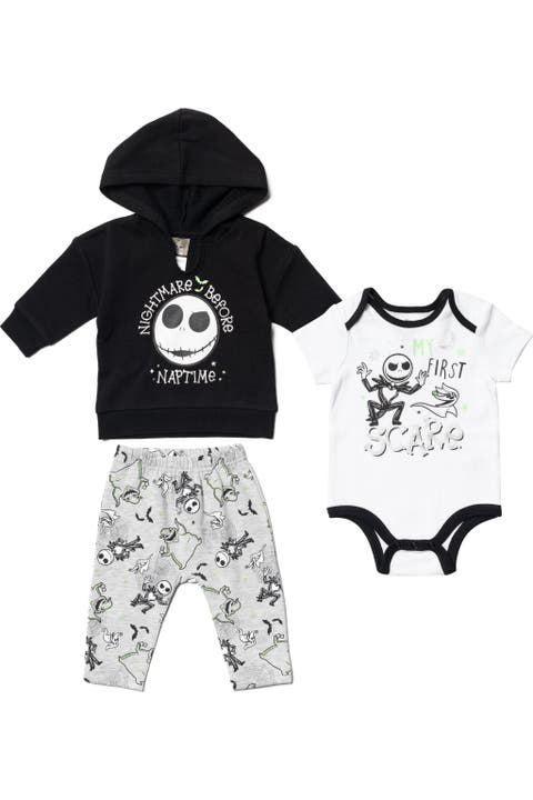 Nightmare Before Christmas Fleece Hoodie and Pants Set