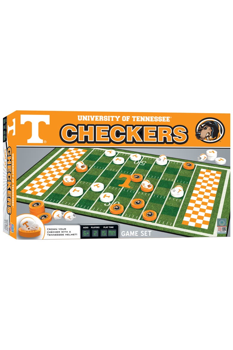 Tennessee Volunteers Checkers Board Game, Main, color, Multicolor