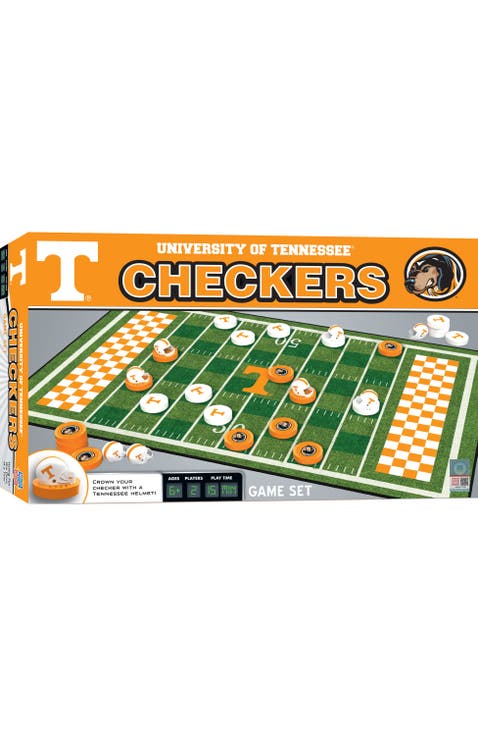 Tennessee Volunteers Checkers Board Game