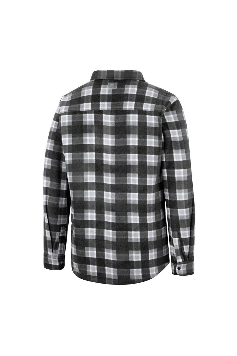 Men's Colosseum Black Wichita State Shockers Ellis Full-Snap Jacket, Alternate, color, Black