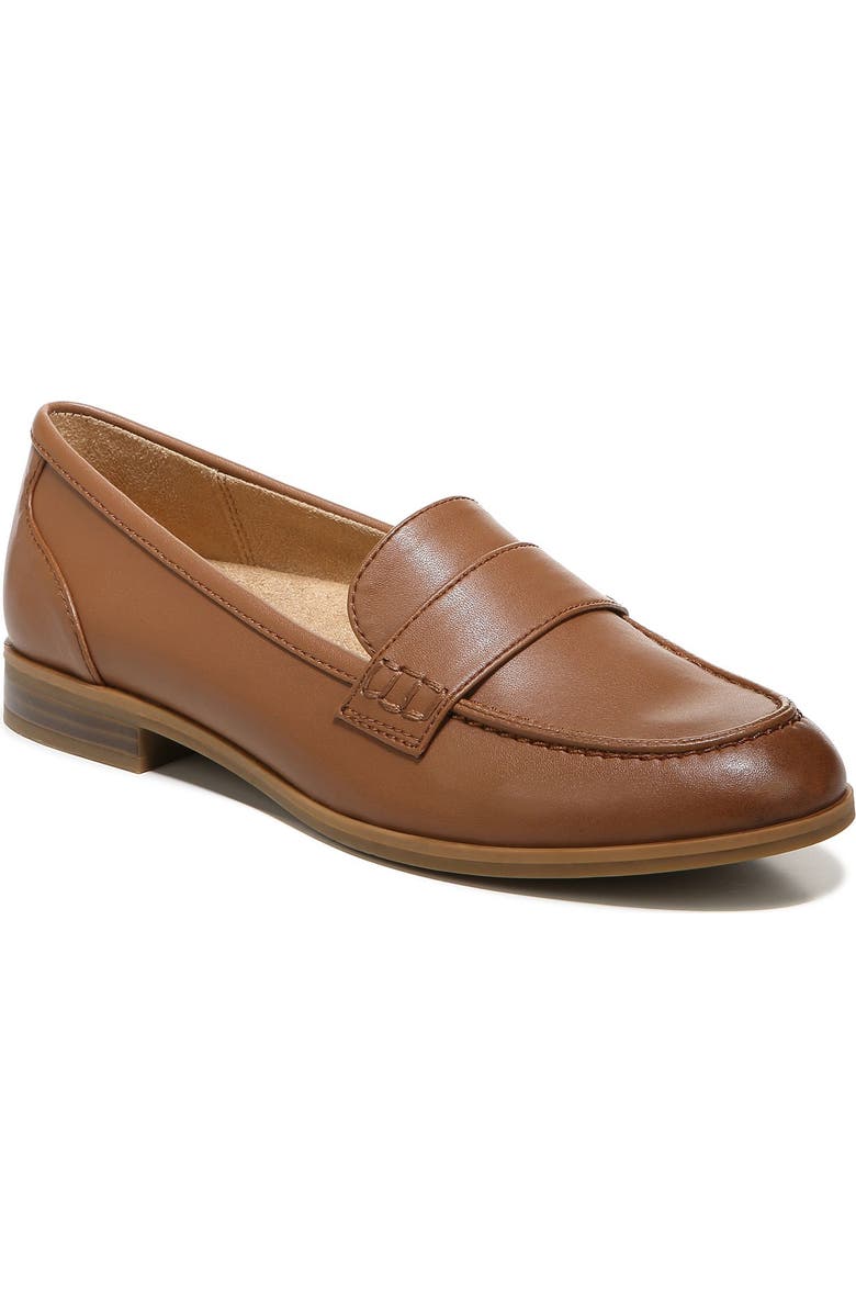Naturalizer Milo Faux Leather Loafer - Wide Width Available, Main, color, English Tea