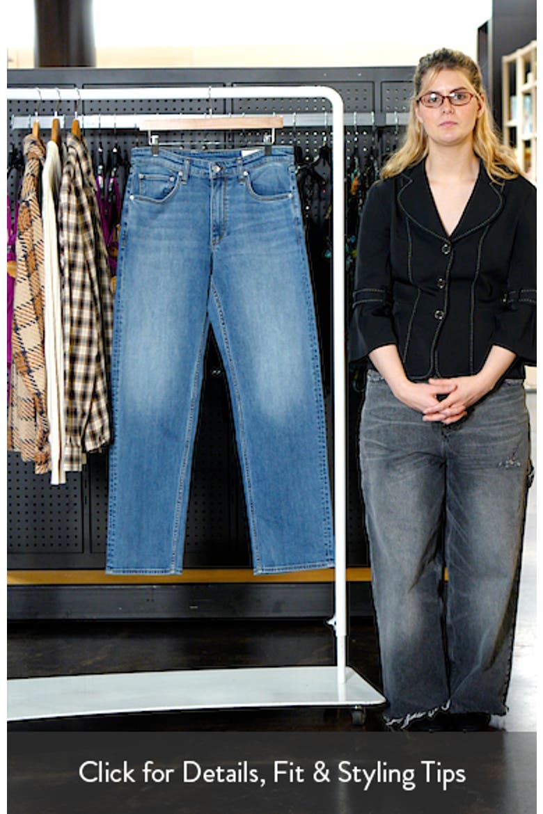 Fit 4 Authentic Stretch Straight Leg Jeans video
