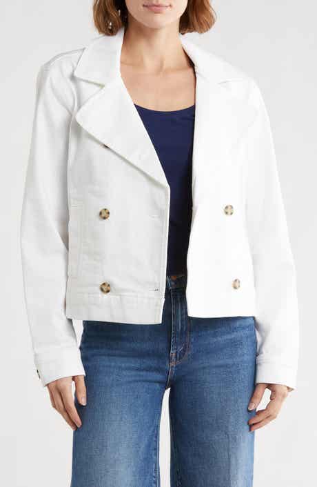 ★E.B.M★ Collarless Crop Jacket EMP4WJK010 Wit & Wisdom Collarless Crop Jacket | Nordstromrack