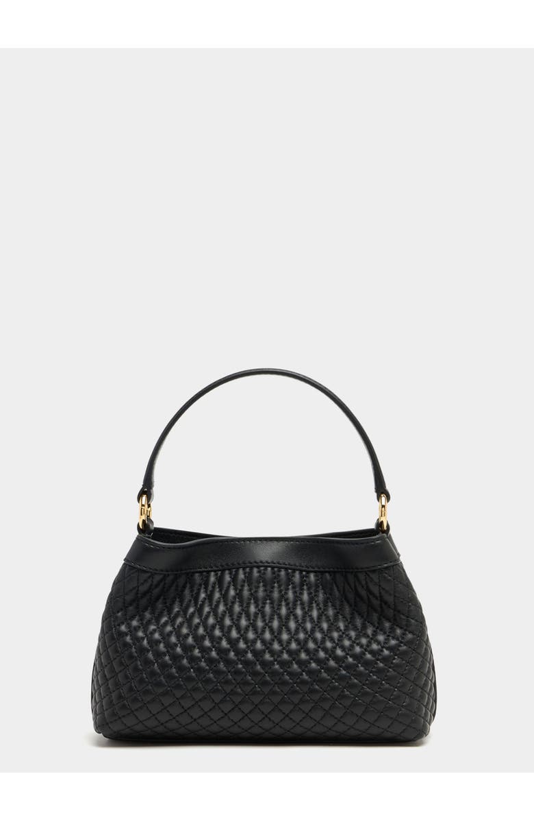 Bally Lock Me Minibag In Quilted Leather, Alternate, color, Black