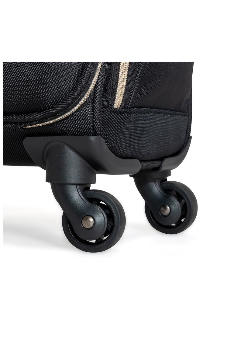 Chelsea Underseat Roller Luggage, Alternate, color, BLACK