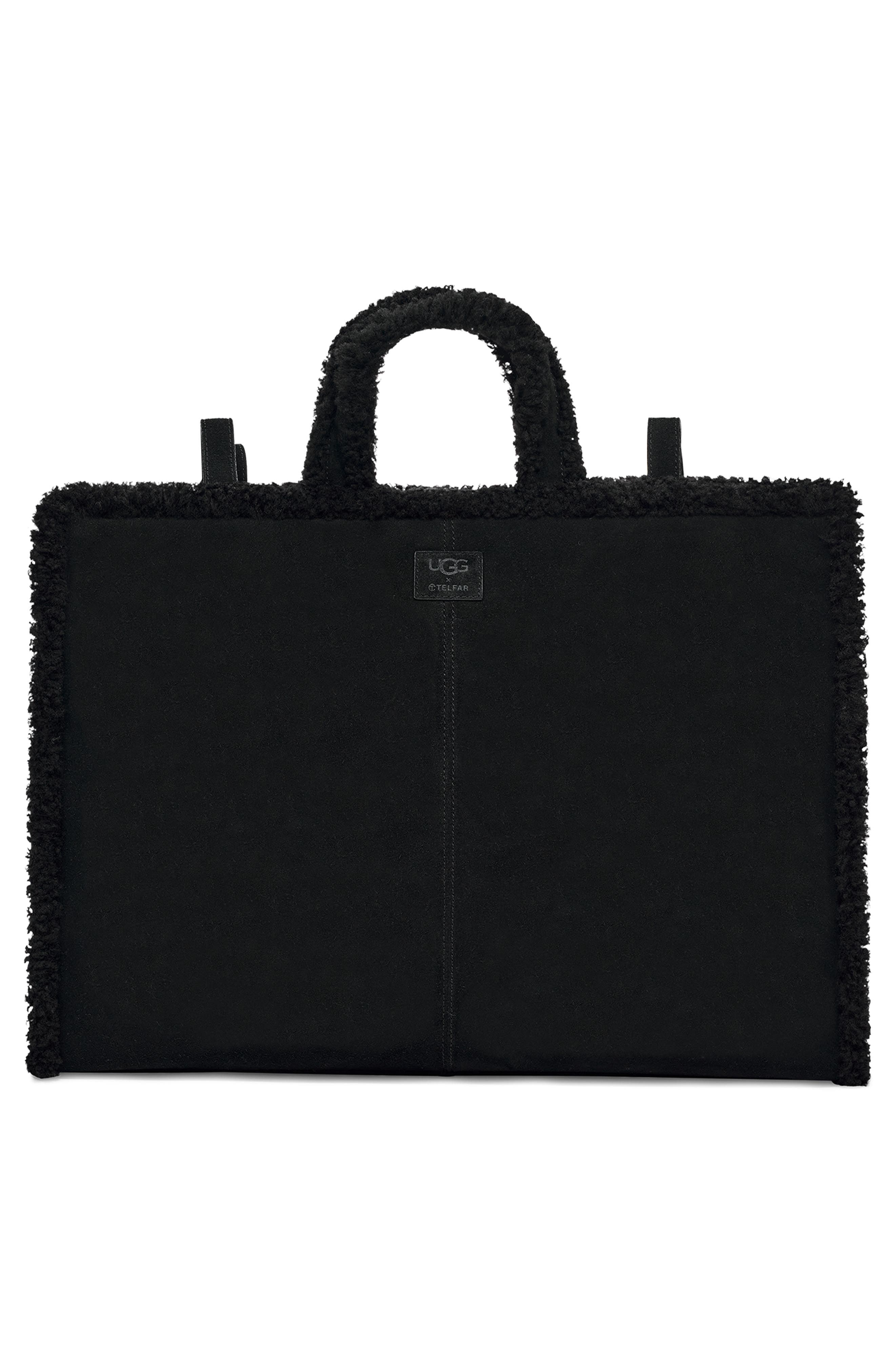 UGG<sup>®</sup> x TELFAR Gender Inclusive Large Genuine Shearling Shopper, Alternate, color, 
