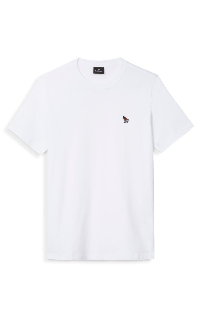 PS Paul Smith Zebra Logo T-Shirt, Main, color, White