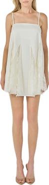 Endless Rose Lace Inset Minidress