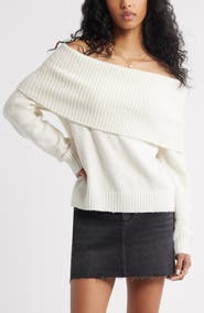 BP. Off the Shoulder Sweater