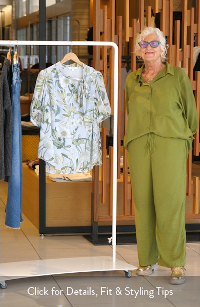 Serenade Tie Neck Top, sales video thumbnail