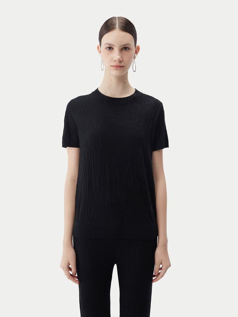Silk Cashmere T-Shirt