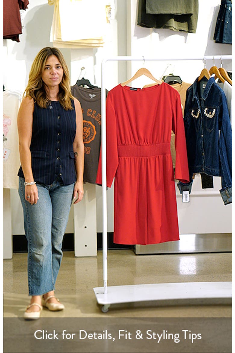 Long Sleeve Techno Cady Dress video