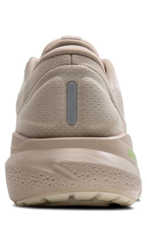 Brooks Adrenaline Gts 24 Running Shoe In Chateau Grey/portabella/green