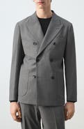 MANGO Ricardo Regular Fit Double Breasted Jacket