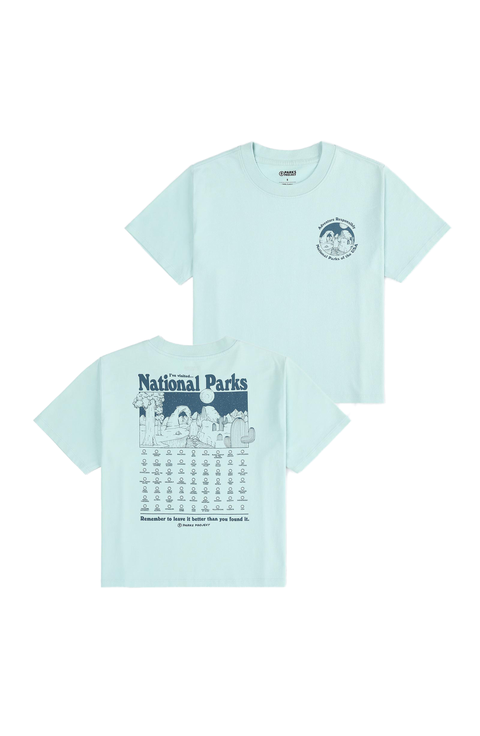 National Parks Fill In Boxy Tee