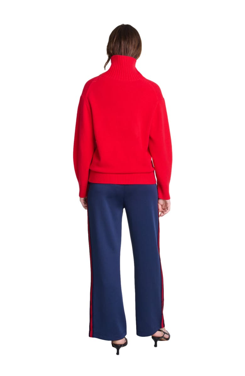 maje High-neck cashmere sweater, Alternate, color, 