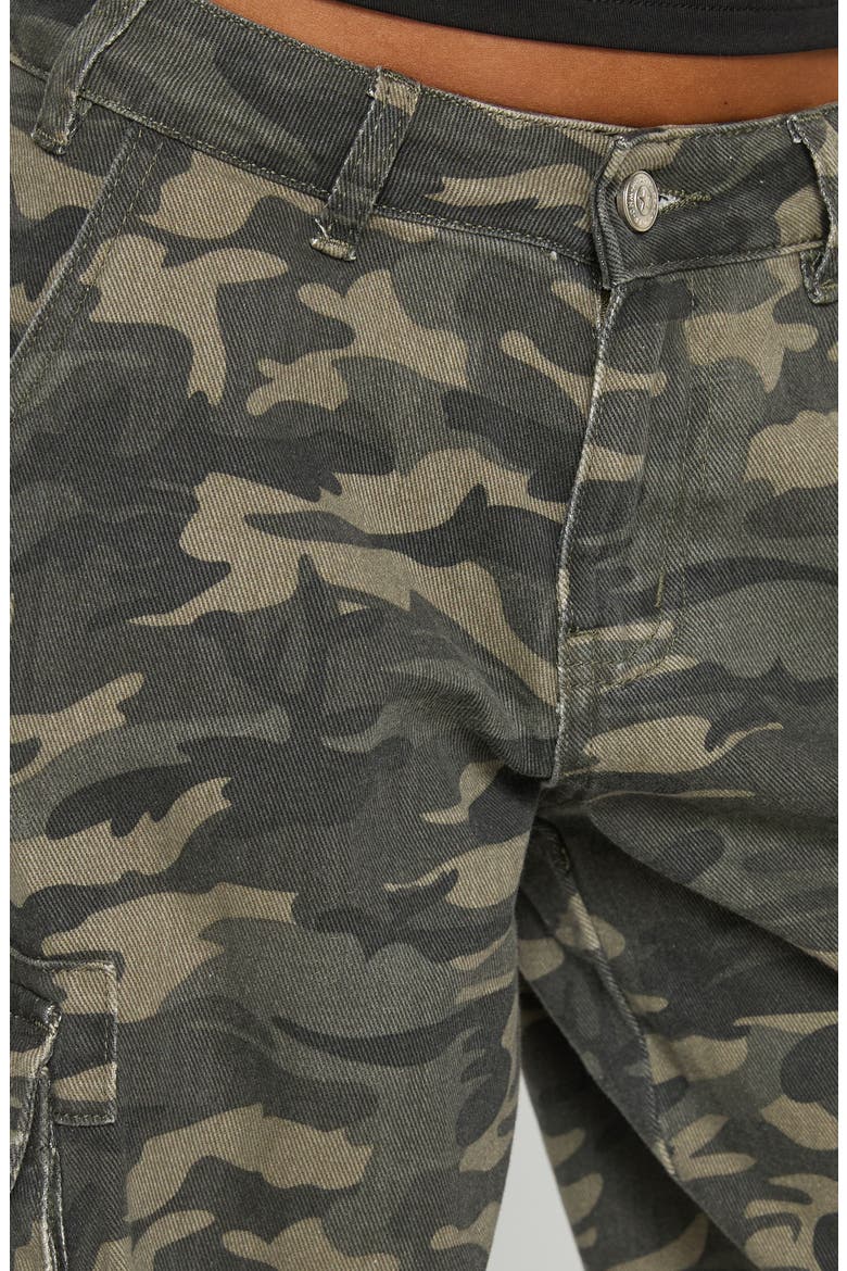 Hudsen Camo Longline Cargo Shorts, Alternate, color, CAMO