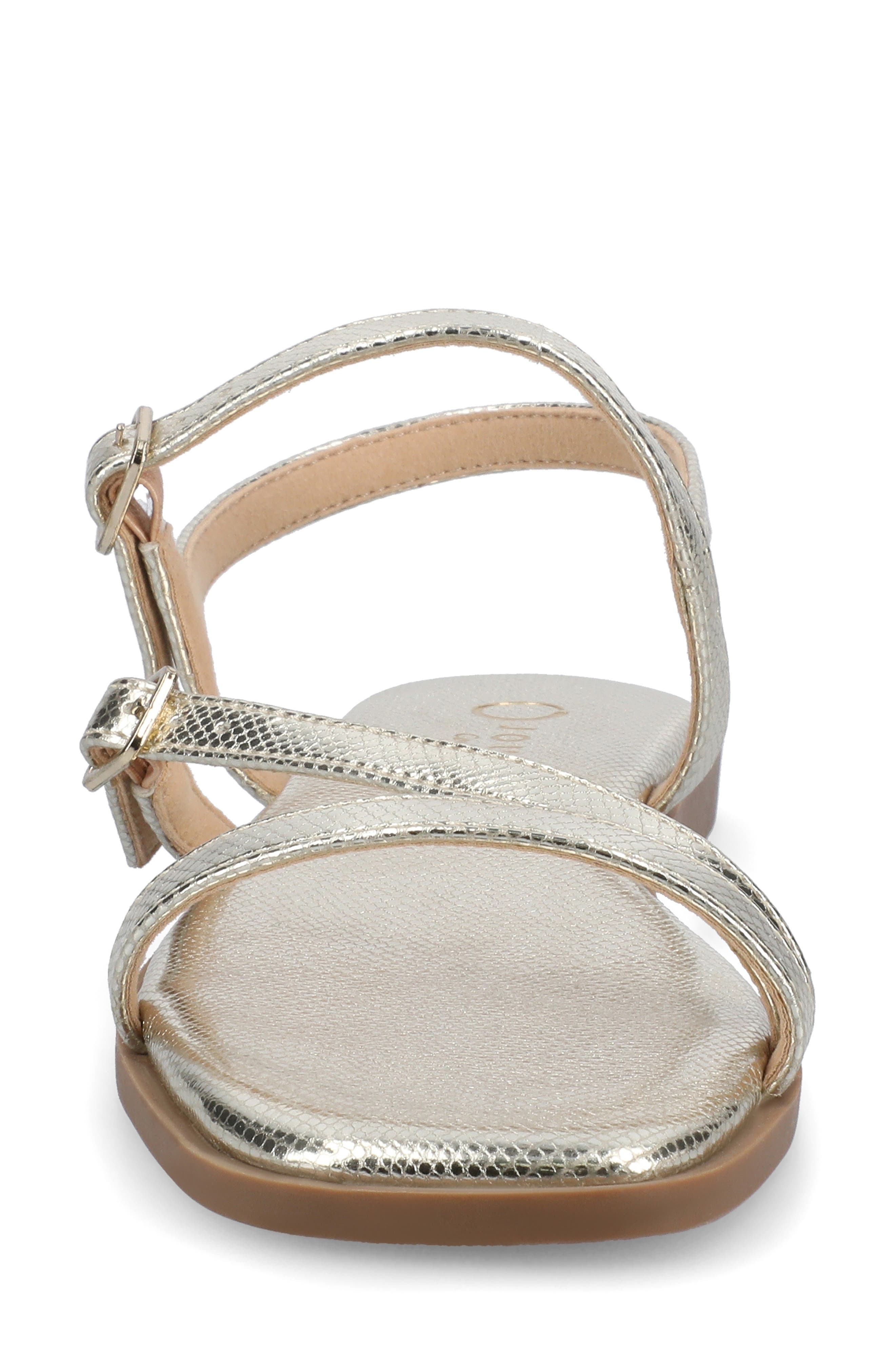 Brianna Sandal, Alternate, color, CHAMPAGNE LIZARD