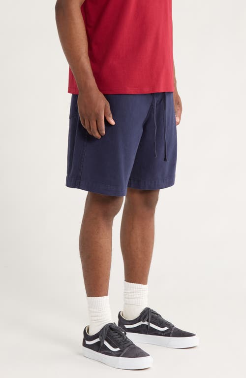 Carhartt Work In Progress Floyde Relaxed Fit Twill Shorts In Blue