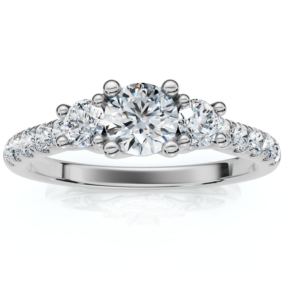 10k White Gold