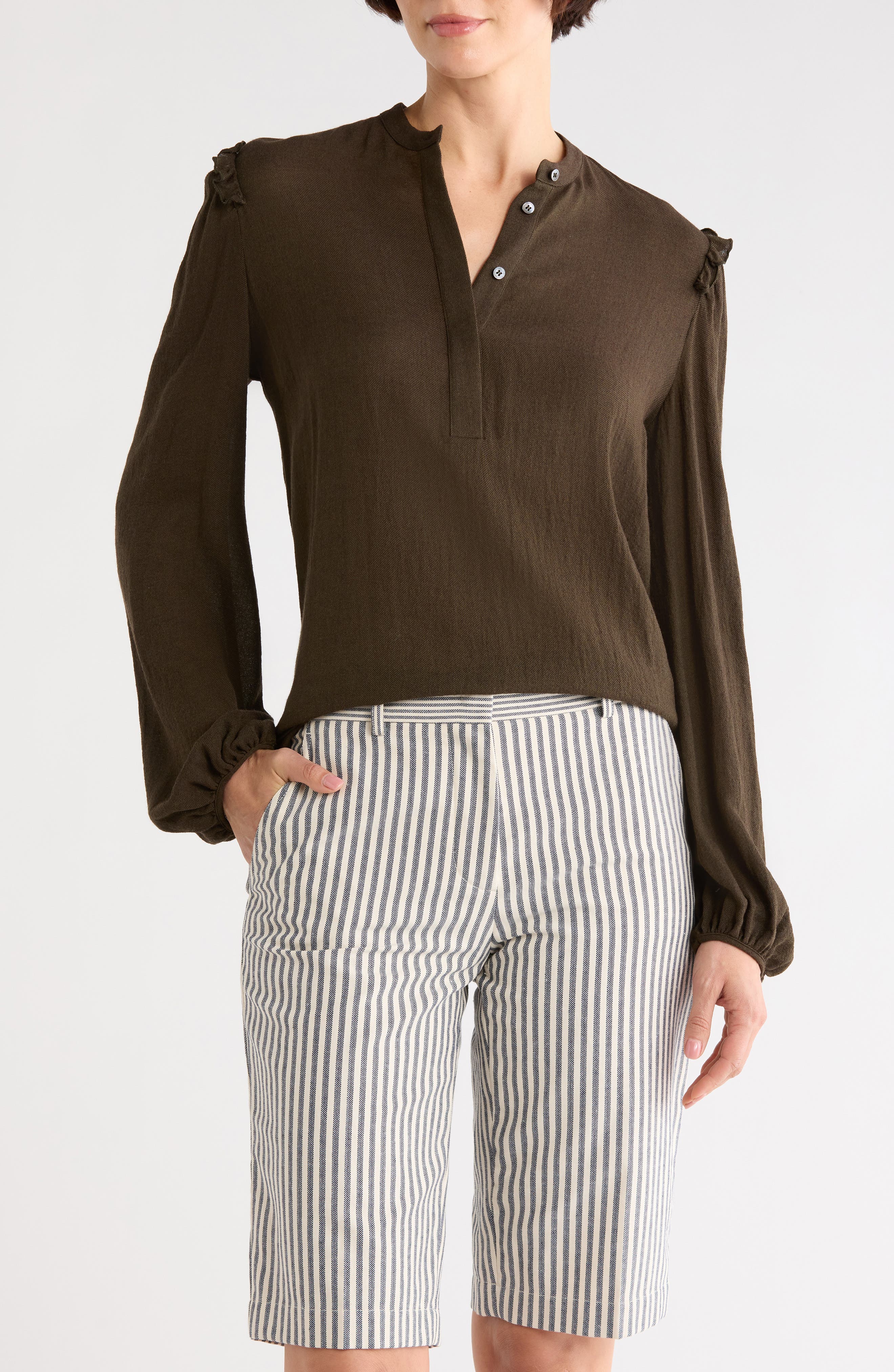 Longchamp Long Sleeve Top