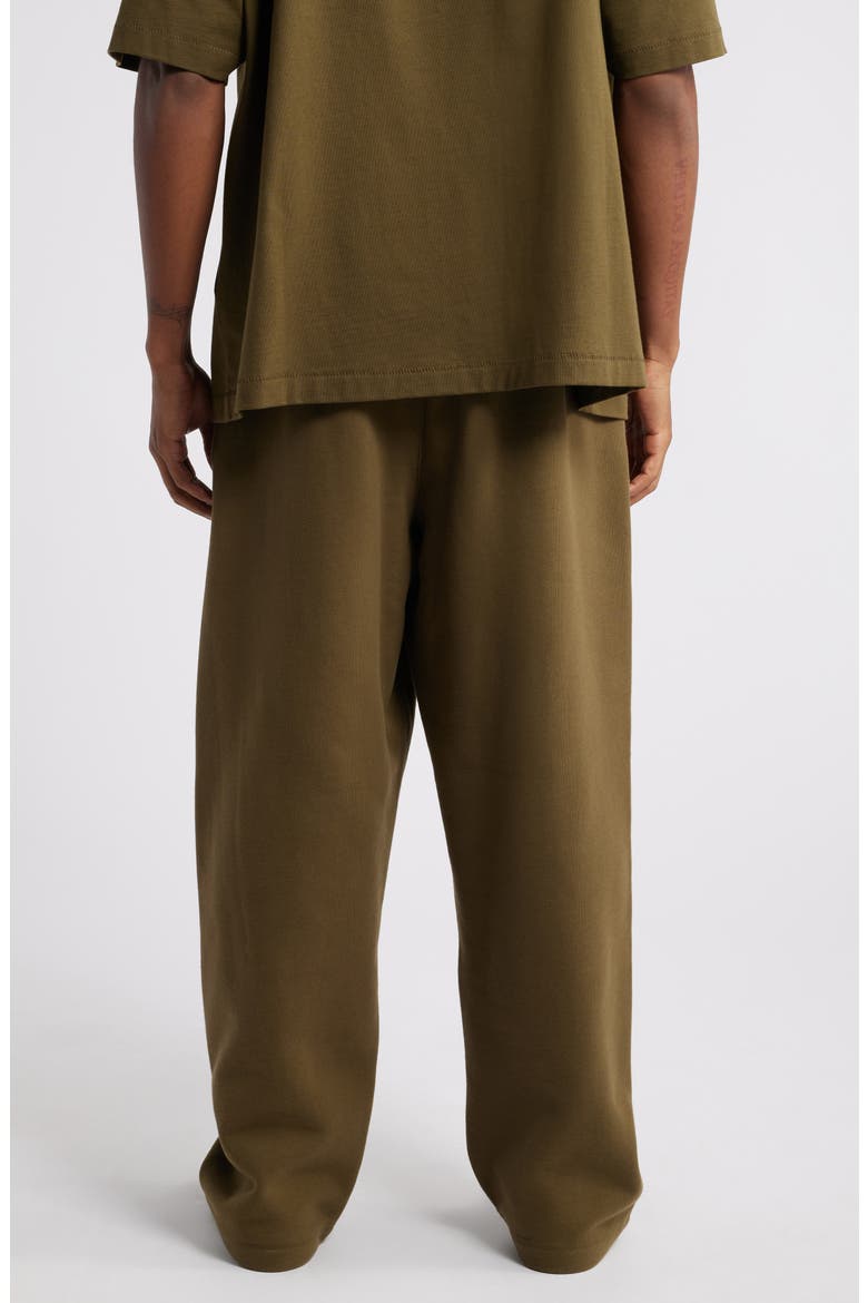 Gender Inclusive Relaxed Fit Cotton Blend Sweatpants, Alternate, color, OLIVE
