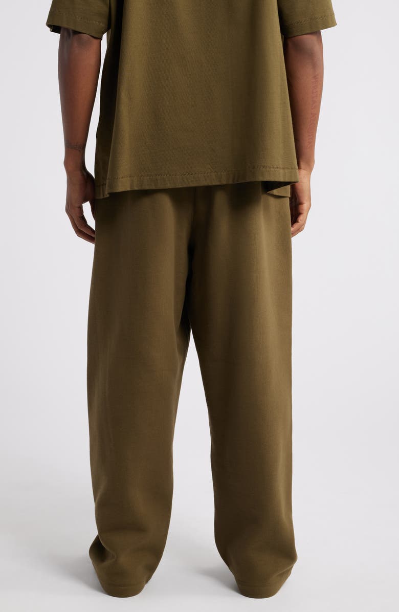 Fear of God Essentials Gender Inclusive Relaxed Fit Cotton Blend Sweatpants, Alternate, color, Olive