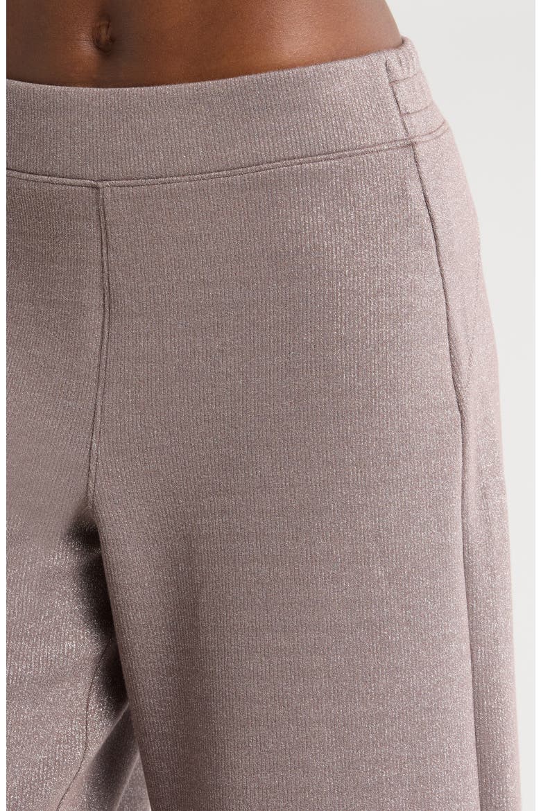 AirEssentials Shimmer Wide Leg Pants, Alternate, color, SMOKE SILVER