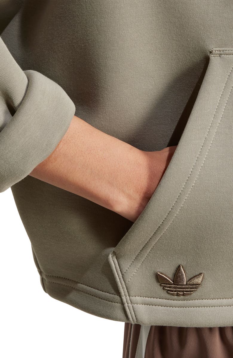 adidas Originals Neuclassics Hoodie, Alternate, color, Silpeb/Oli