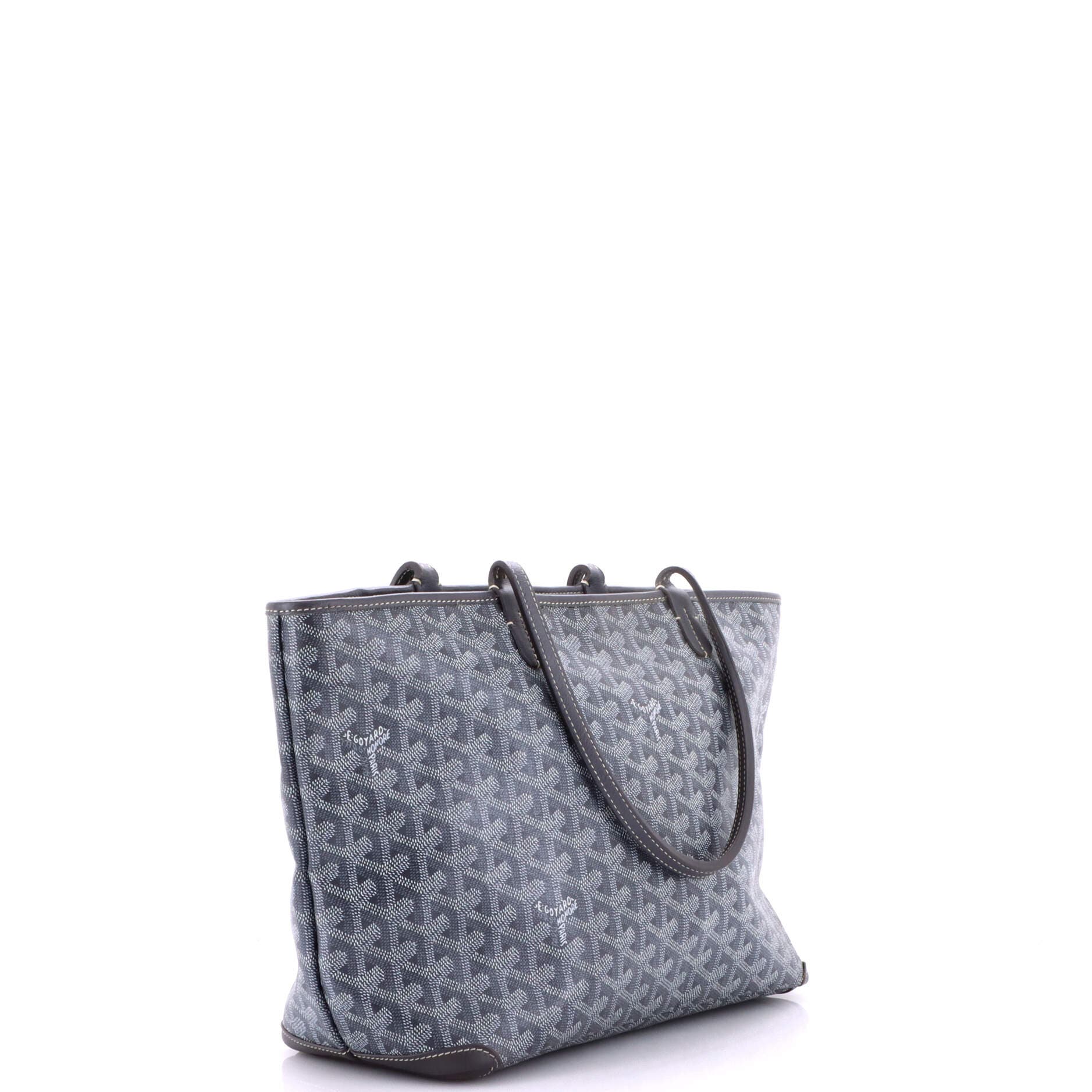 Pre-Owned Goyard Artois Tote Coated Canvas PM, Alternate, color, Gray