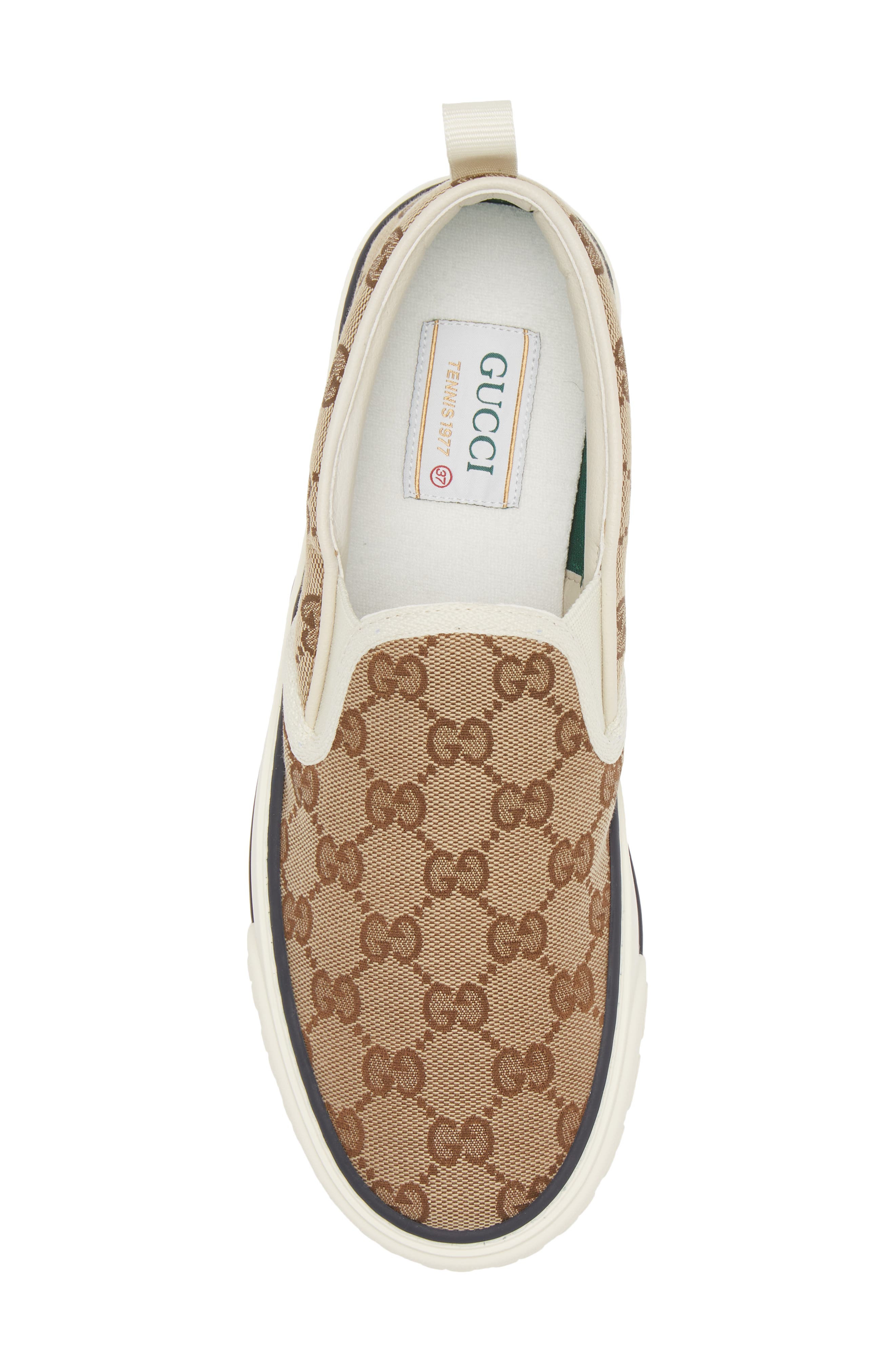 Gucci Tennis 1977 Slip-On Sneaker, Alternate, color, 