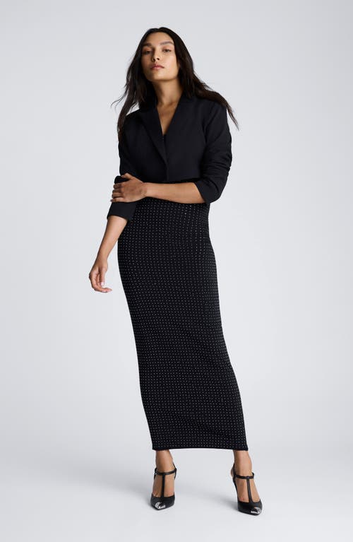 Kenneth Cole Balance Stretch Crop Jacket In Black