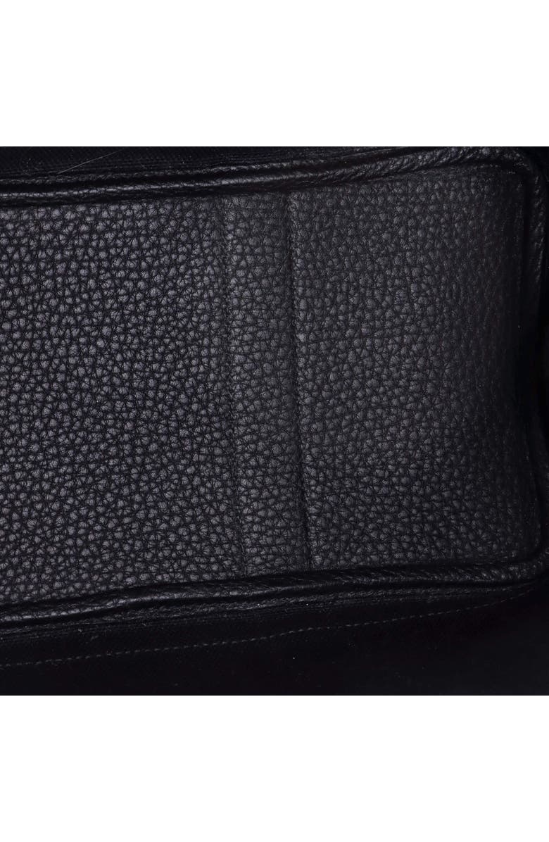 Pre-Owned Hermes Garden Party Tote Toile and Leather 30, Alternate, color, Noir