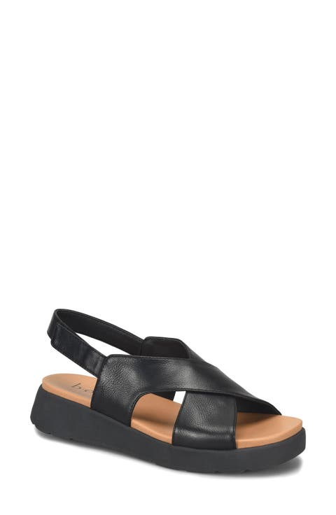 Mattie Crisscross Slingback Sandal (Women)