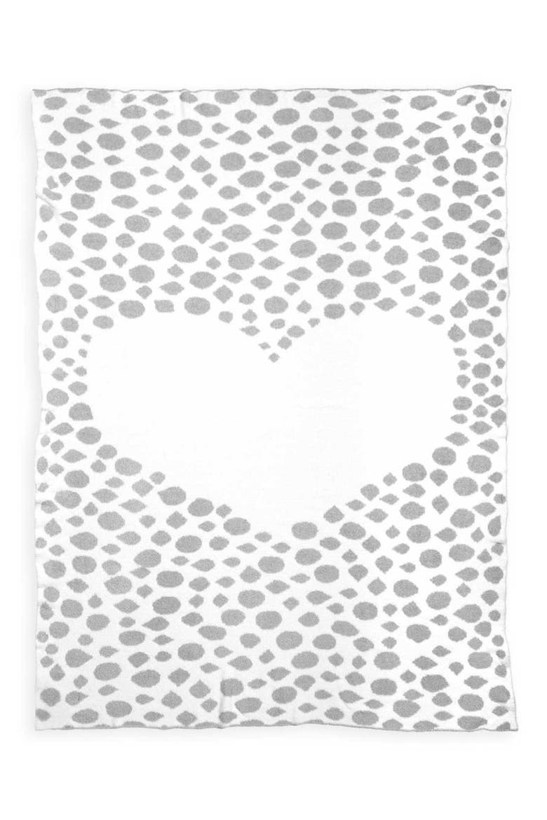 Kids' Dolce Love Between the Lines Throw Blanket, Alternate, color, SAGE GREEN