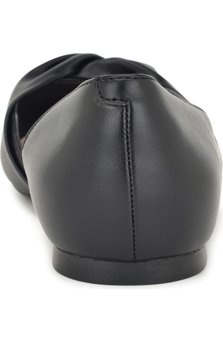 Nine West Briane Half d'Orsay Pointed Toe Flat, Alternate, color,