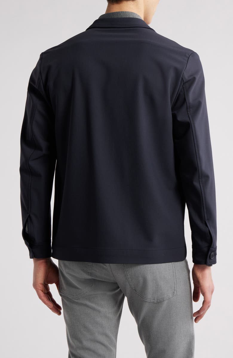 BOSS Carper Relaxed Fit Jacket, Alternate, color, Dark Blue