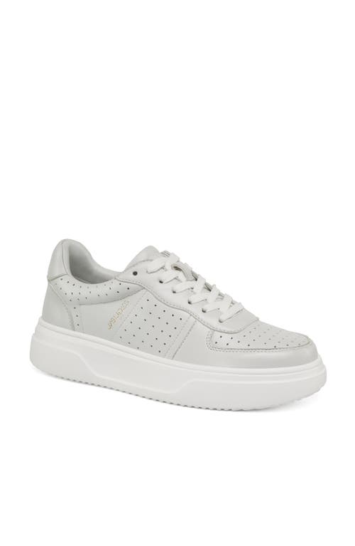Jslides Footwear Felix Platform Sneaker In White