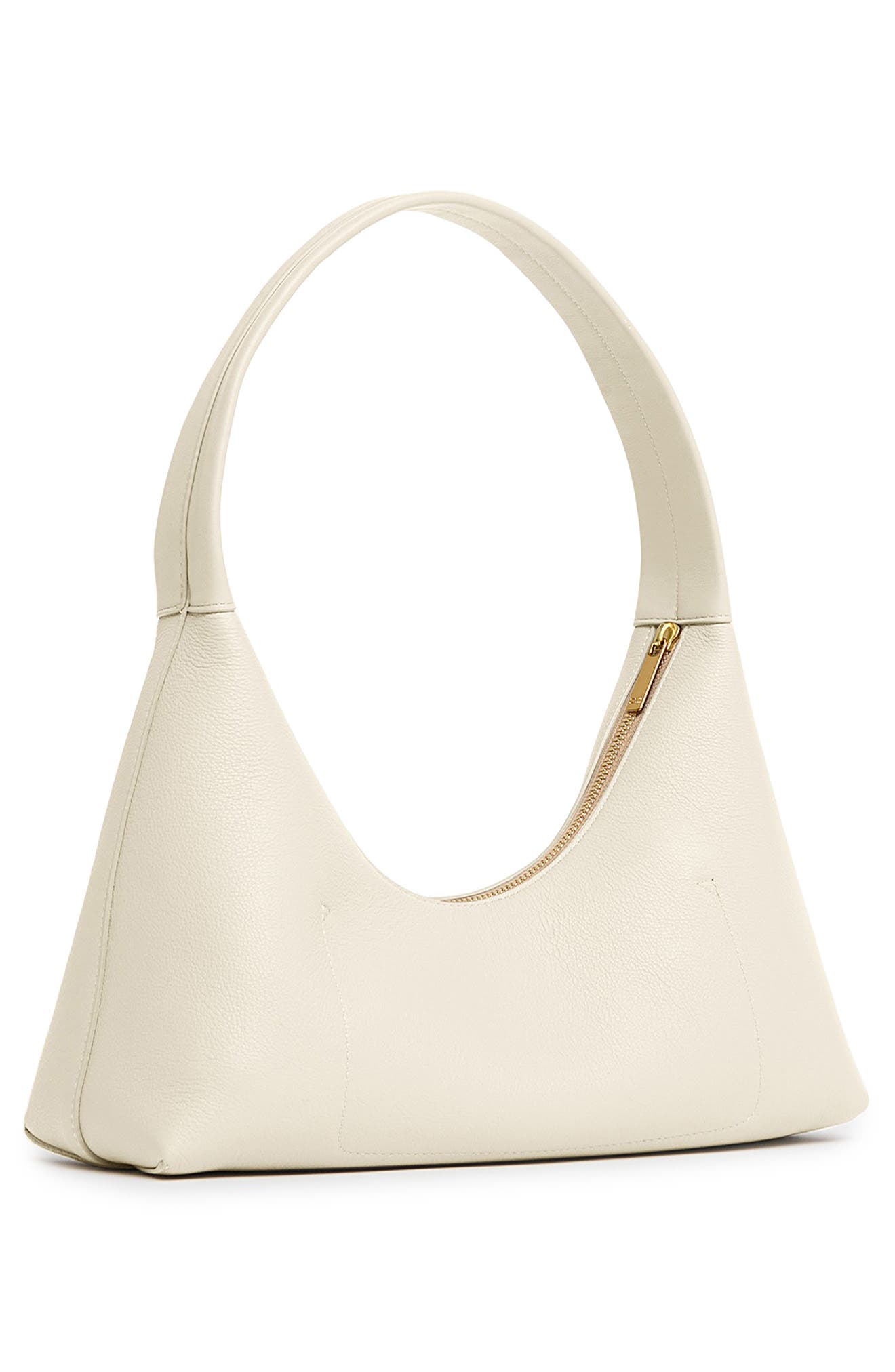 Mansur Gavriel Candy Baguette Leather Shoulder Bag, Alternate, color, Jasmine