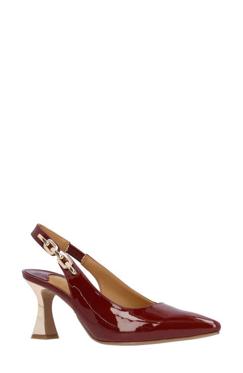 Krissa Slingback Pointed Toe Pump (Women)
