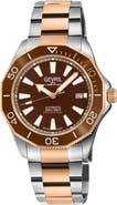 GEVRIL Pier 90 Automatic Bracelet Watch, 45mm