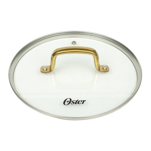 Oster Abbottsford 7 Quart Nonstick Aluminum Dutch Oven With Glass Lid In Black