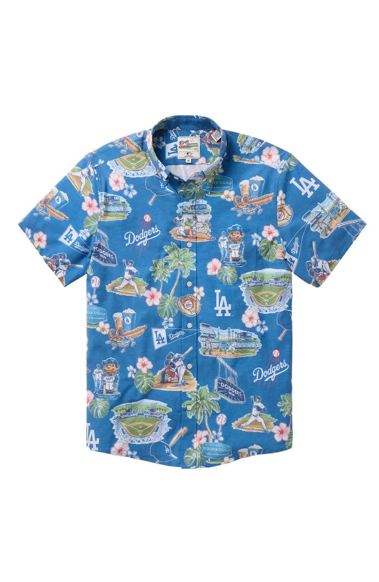 Reyn Spooner Blue Los Angeles Dodgers, Main, color, 