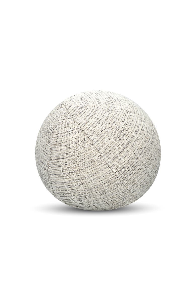 Elaine Smith Entity Linen Indoor & Outdoor Woven Accent Orb Pillow, Main, color, Linen