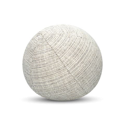 Entity Linen Indoor & Outdoor Woven Accent Orb Pillow