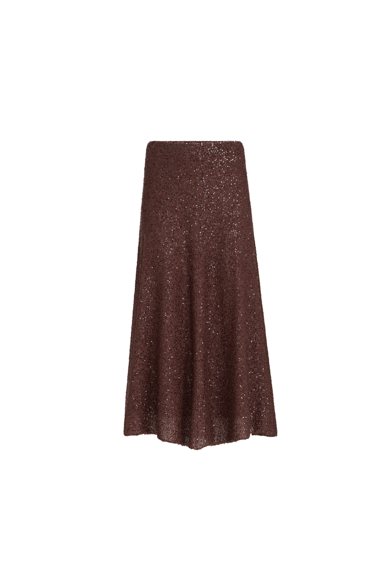 Knitted skirt, Alternate, color, Bordeaux
