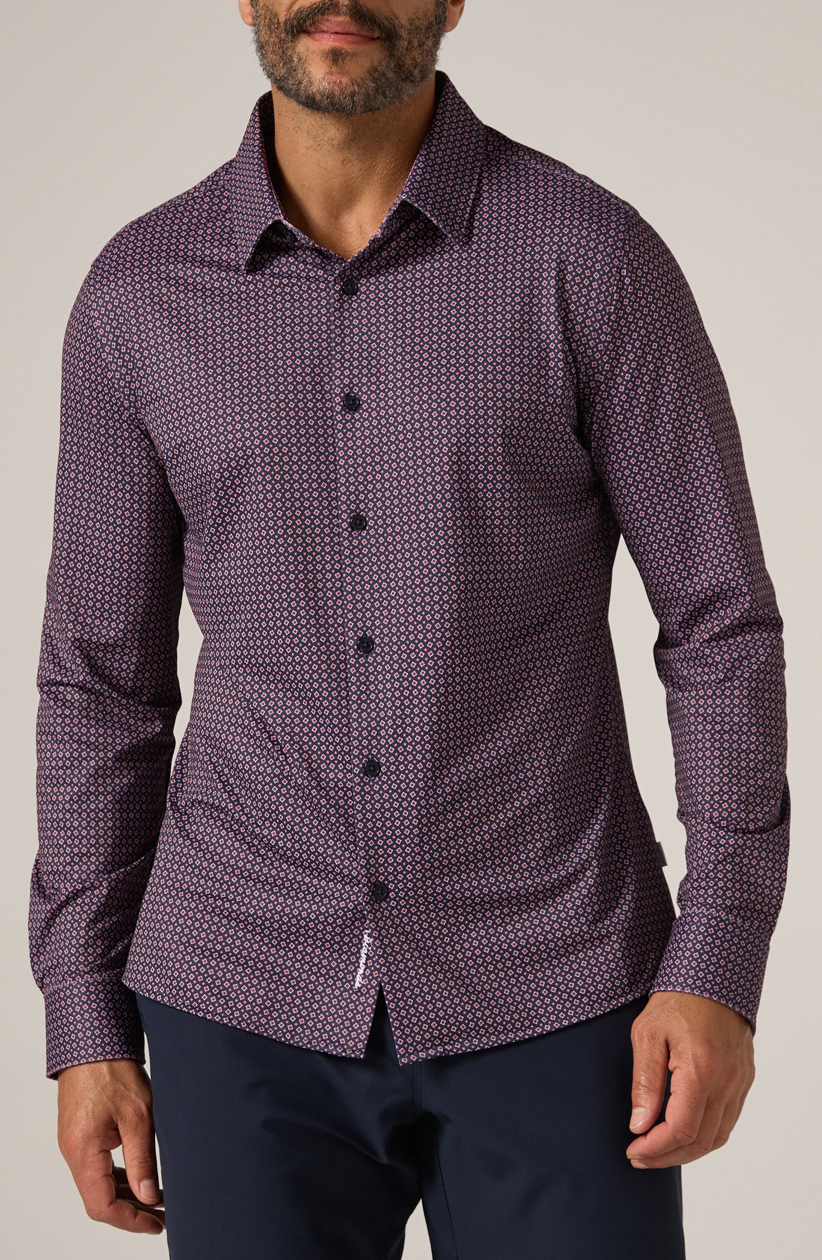 Warren Wrinkle Resistant Performance Button-Up Shirt - image 3